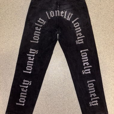 Black jeans from Metro Boutique