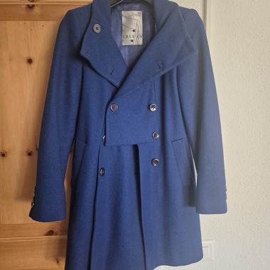 Manteau bleu pour femme