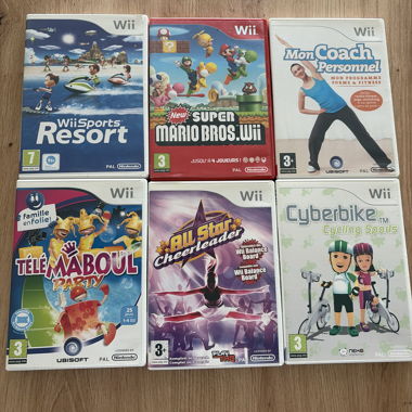 6 Giochi Nintendo Wii