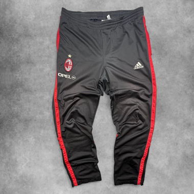 Pantaloni sportivi Adidas ac nero/rosso