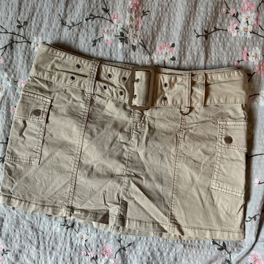 Minigonna beige Garage
