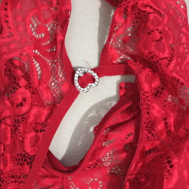 Red Lace Dress