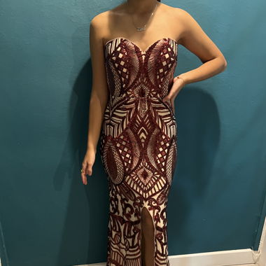 Extraordinaire robe de soirée BARIANO