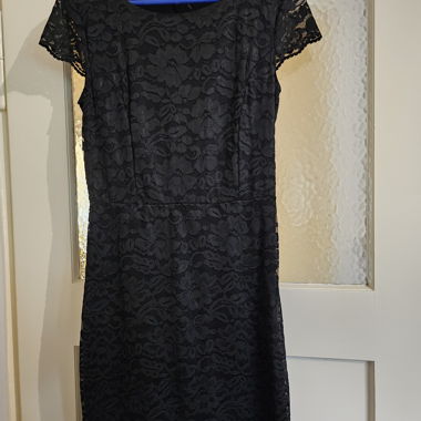Abito nero in pizzo elegante Intimissimi taglia M