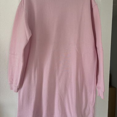 Abito felpa rosa