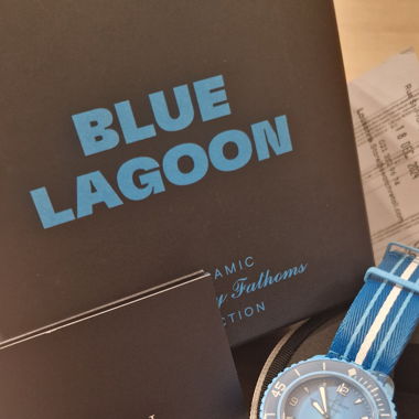 Swatch x Blancpain Blue Lagoon 