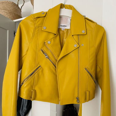 Veste pull&bear jaune