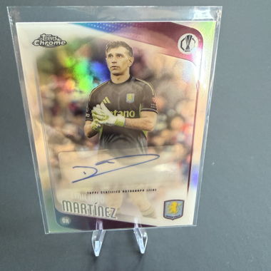 Carta autografata Emiliano Martinez