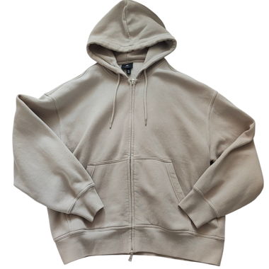 H&M Oversized Zip-Hoodie Beige XL