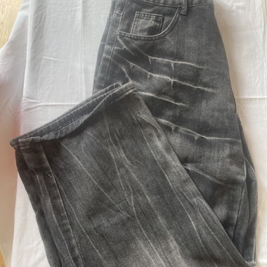Jeans baggy neri M