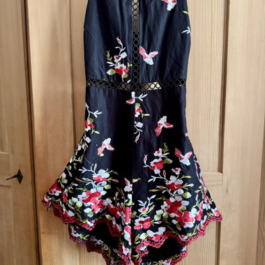 Bestickter Jumpsuit