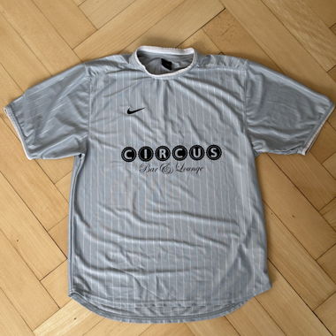 Nike Football Jersey grey-blue No. 8