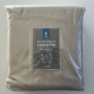 King XL size 240-thread cotton bedsheet set