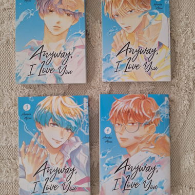 Lot de 4 mangas « Anyway I Love You » partie 1 à 4
