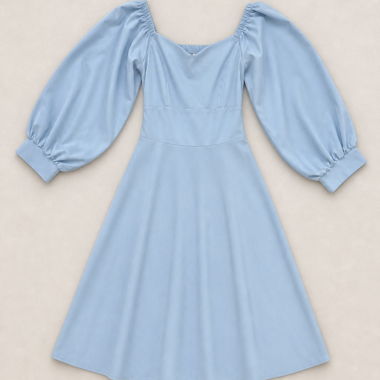 Robe bleu clair