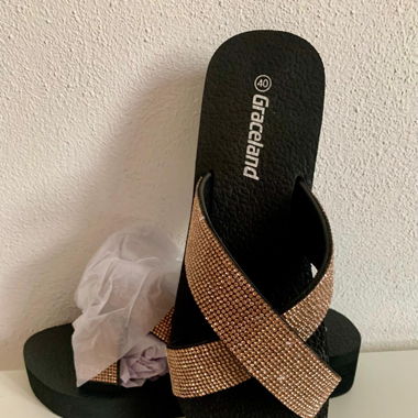 BlingBling Pantolette rosé