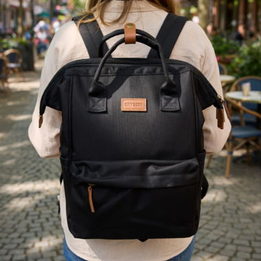 Odysee schwarzer Rucksack