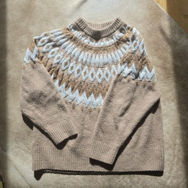 Maglione in maglia con motivo MNG
