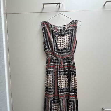 Kleid mit Ethno-Print Gr. S/M