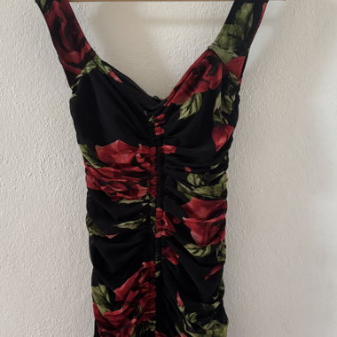 Floral-Minikleid