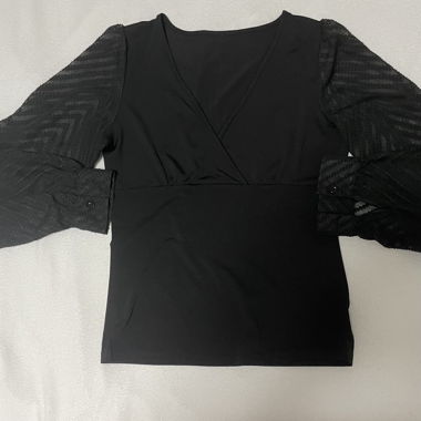 Schwarze Bluse