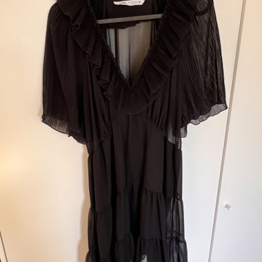 Zara Schwarzes Minikleid S
