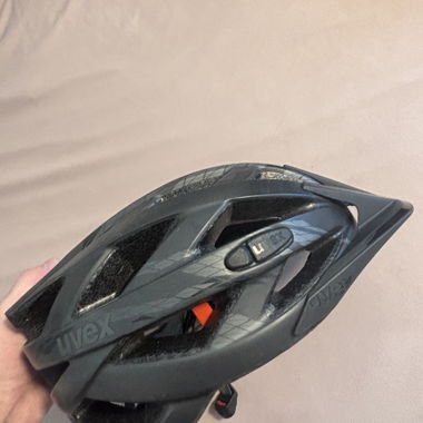 Casco da bici Uvex nero/grigio