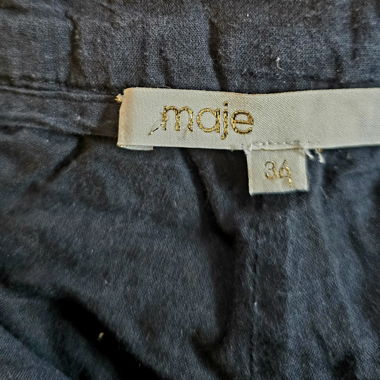 Short Maje noir
