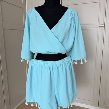 Ensemble deux pièces turquoise
