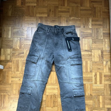 Jean cargo gris épais OUTTYPE (taille 30)