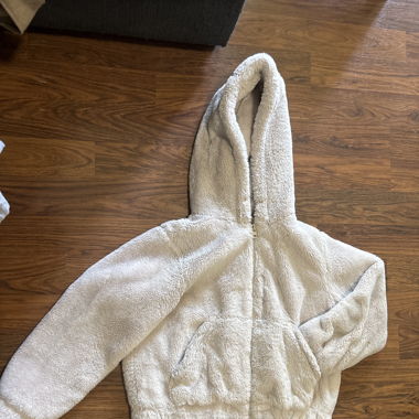 Flauschige Jacke
