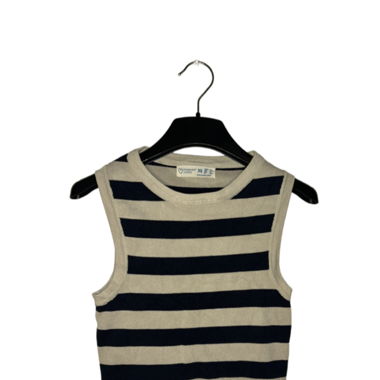 Gestreiftes Crop Top