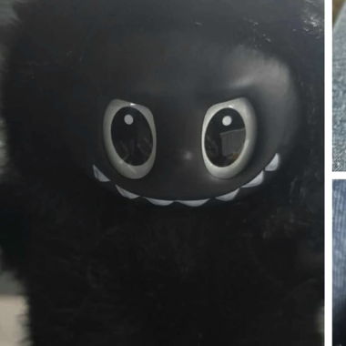 Peluche nero The Monsters