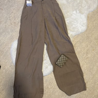 Zara pantaloni a gamba larga