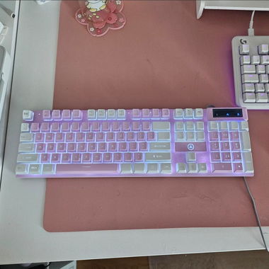 Keyboard neon led