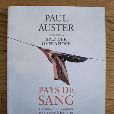 Livre "Pays de sang" de Paul Auster