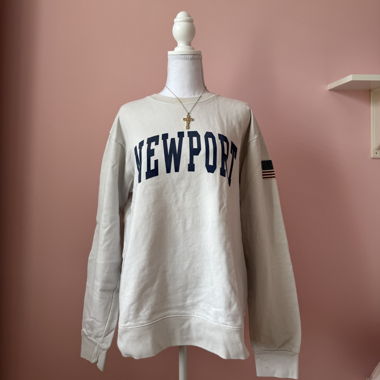 Felpa Newport crema