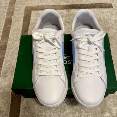 Lacoste Sneakers (white-blue)