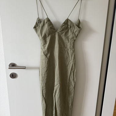 Leinen - Midikleid XS