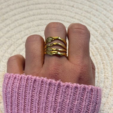 Bague acier inoxydable 