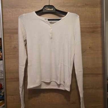 Hollister ribbed long-sleeve top