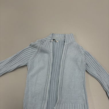 blue zip jacket