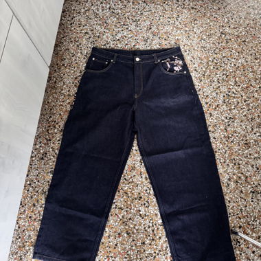 Jean en denim Sakura Dark Indigo