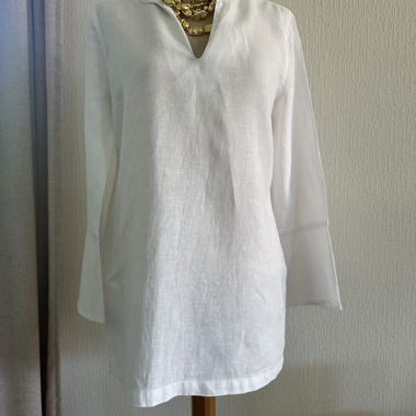 White Harris Cotton Shirt