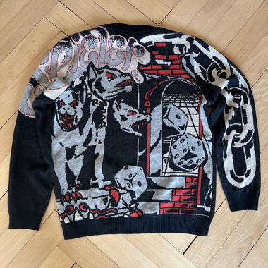 Sweater with Backprint - fit S-M