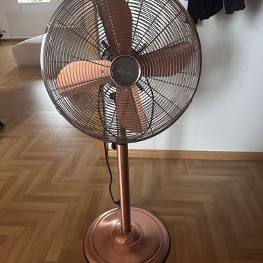 Standventilator kupferfarben