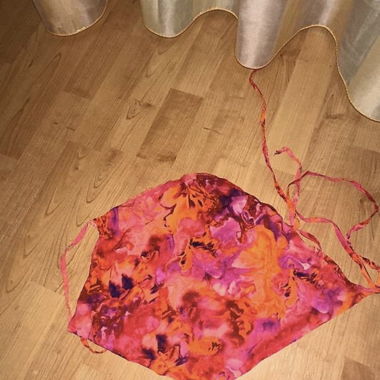 Colored tie shirt