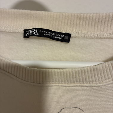 Felpa Zara con stampa