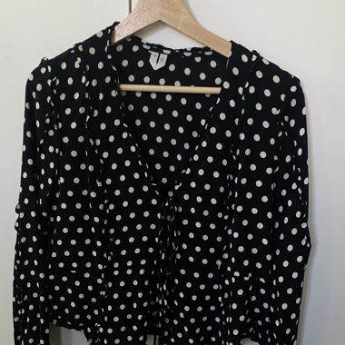 Polka dot blouse 