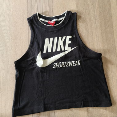 Canotta Nike nera